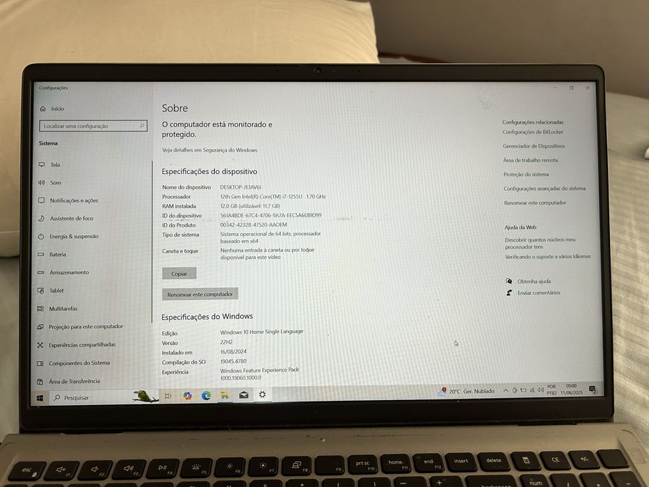 Notebook Dell i7 12ª geracao