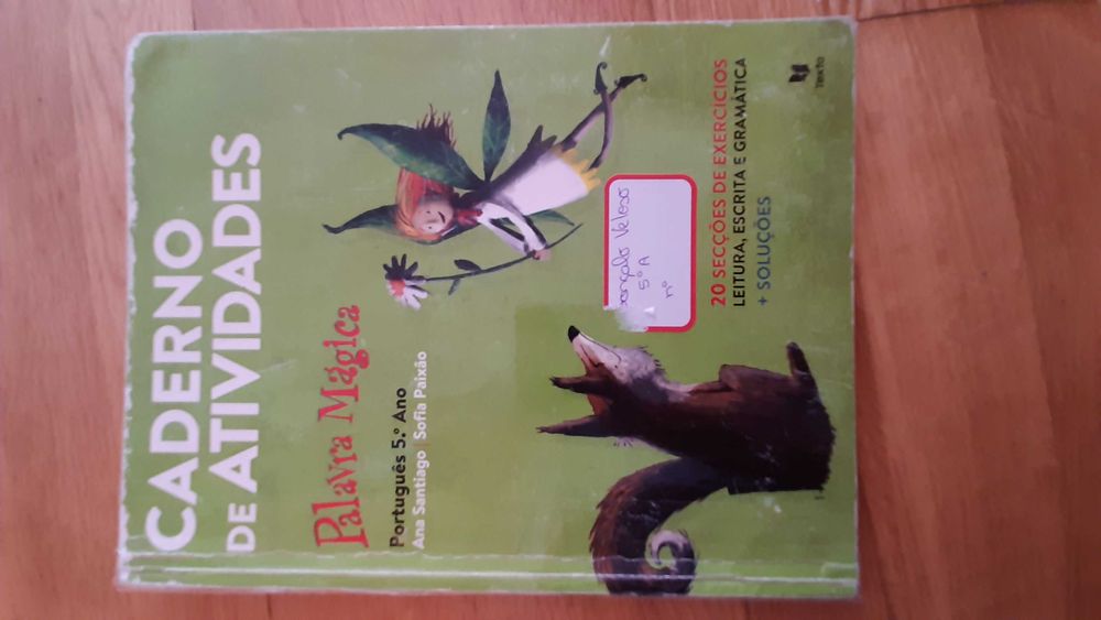 Caderno de actividades palavra mágica portugues 5°ano.