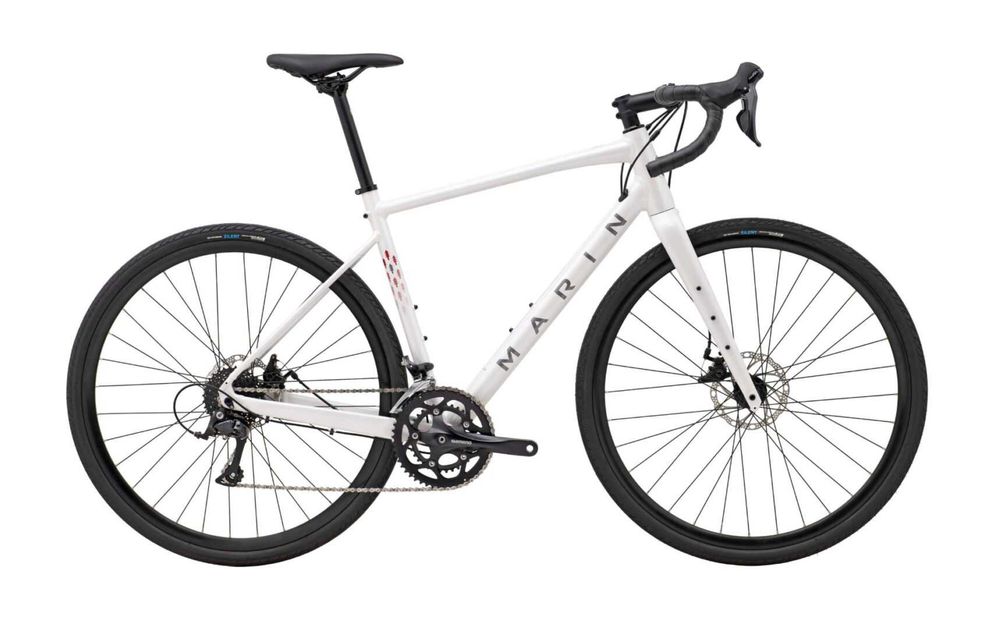 Rower gravel Marin Gestald 1 - XS/50, S/52 - biały