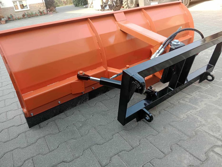 Pług do śniegu 1,50 - 3,0m na Tura Tuza wózek widłowy Transport