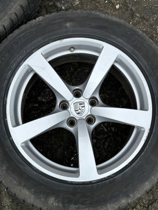 Oryginalne Alufelgi Porsche Macan 95B OE koła 235/60R18 255/55 8J 9J