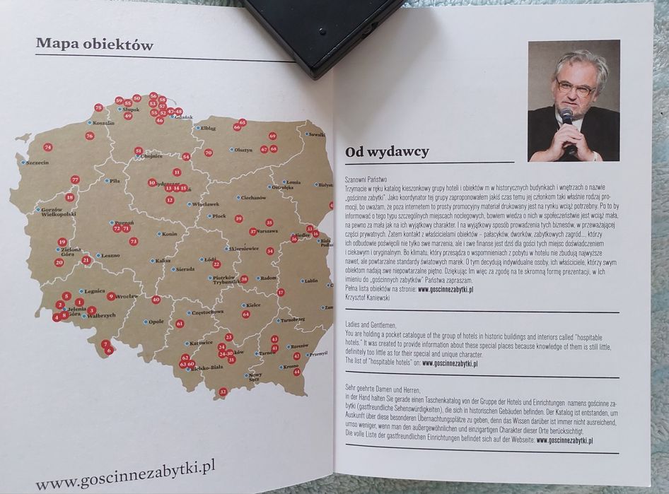 Pałace, dwory ,zamki. Mini katalog