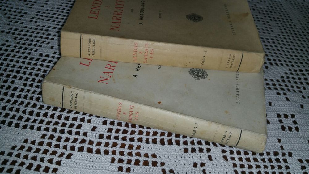 A. Herculano Lendas e Narrativas Tomo I e II