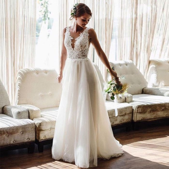 suknia ślubna koronka odpinany tren 42 XL