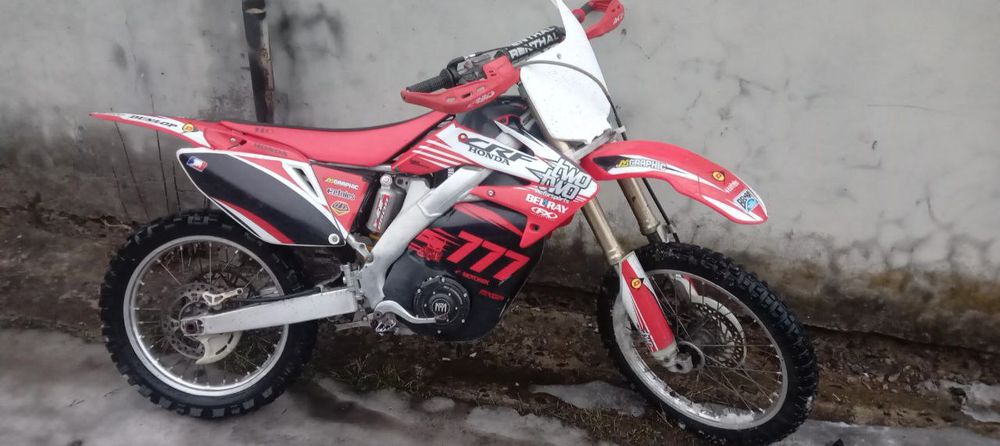 електро мотоцикл honda crf 2008