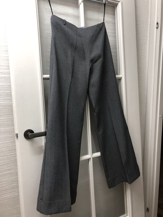 Блуза, брюки-палацо