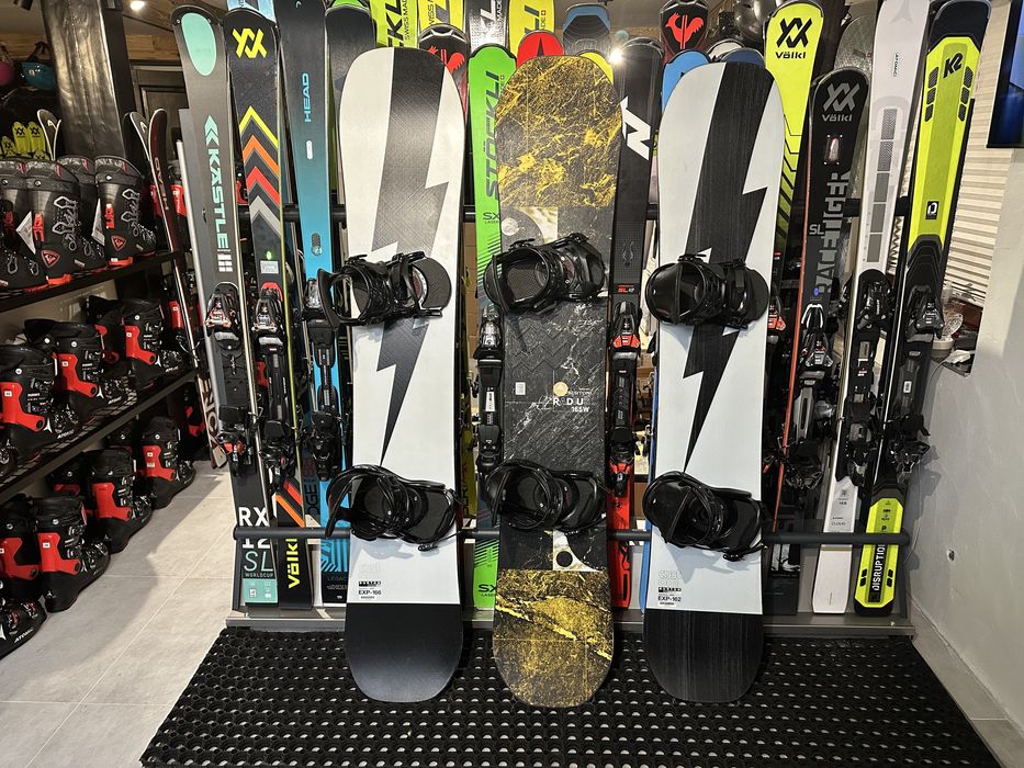 Deska snowboardowa Burton wiązania Burton L