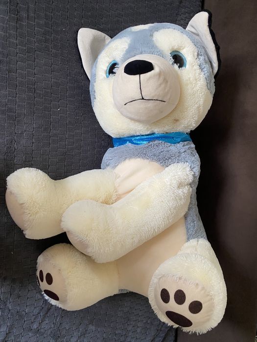 Плюшева іграшка хаскі , мопс. HB Leusur. Tu