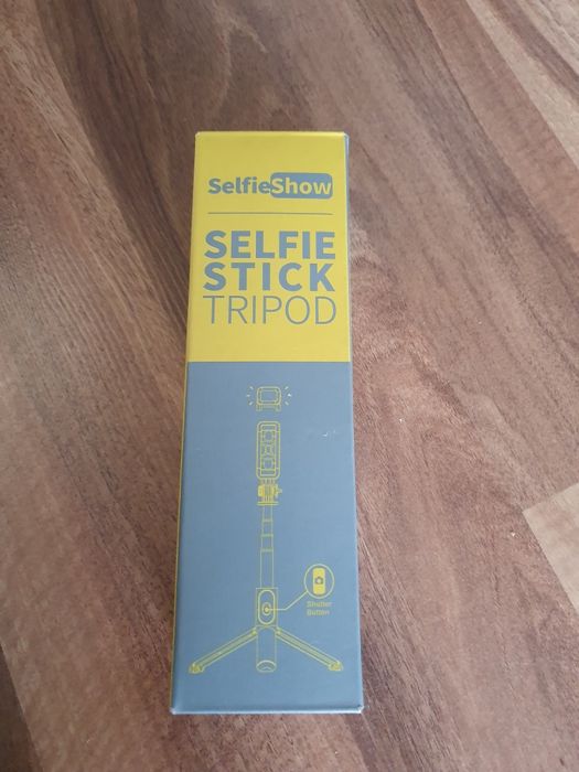 Statyw Selfie Stick, 360°Rotation 4 w 1 Selfiestick ze