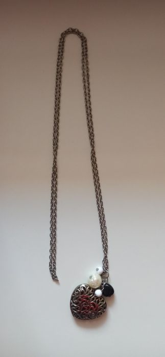 Naszyjnik serce długi