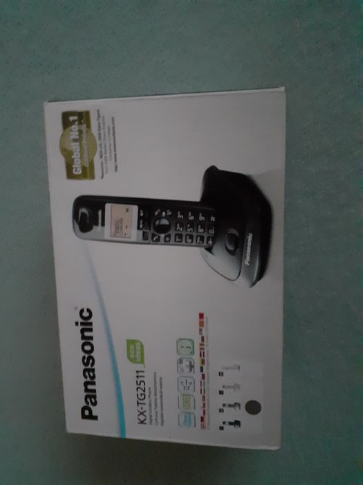 Panasonic cyfrowy telefon stacjonarny/bezprzewodowy