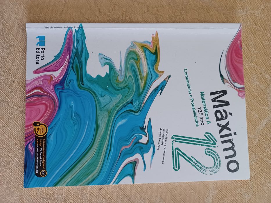 Manual - Máximo - Matemática A - 12.º Ano ( NOVO)
ombinatória e Proba