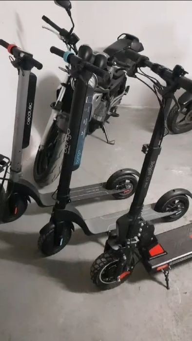 Trotinetes Bongo e Xiaomi 5