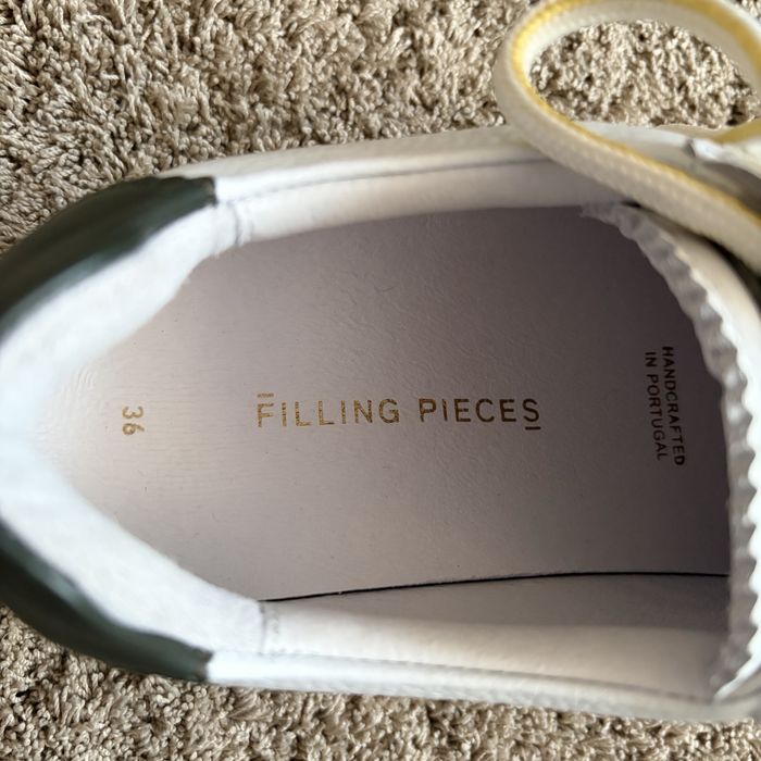 Кроссовки женские белые кожаные, размер 36