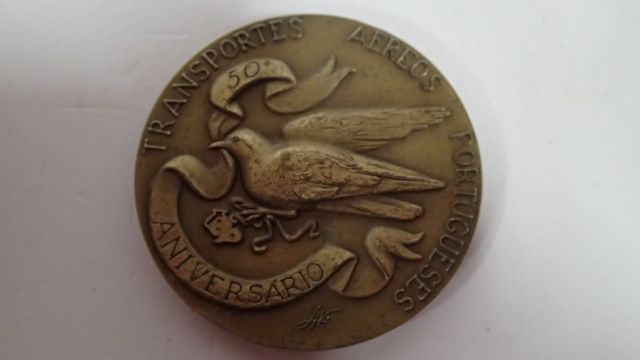 Medalha comemorativa 50 anos TAP