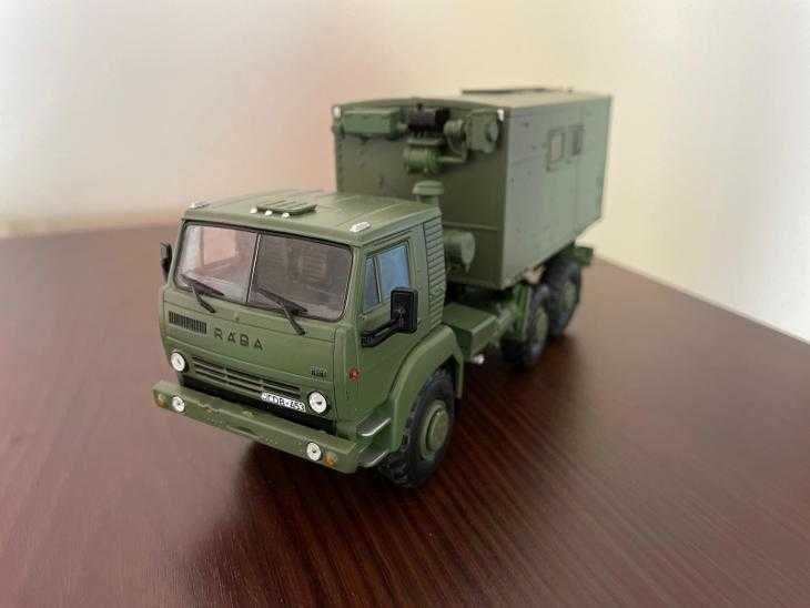 RABA H18.188-6,6 (КамАЗ 5320) армейский кунг  - ДеАгостини, (Польша)