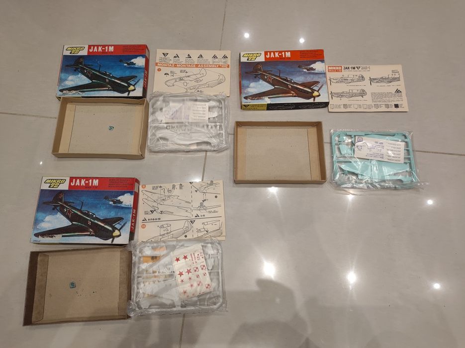 Model do sklejania prl JAK-1M 1:72