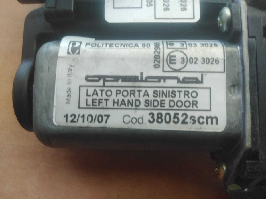Elevador Elétrico NOVO 3 Portas Opel Corsa 1993 Frente Esquerdo