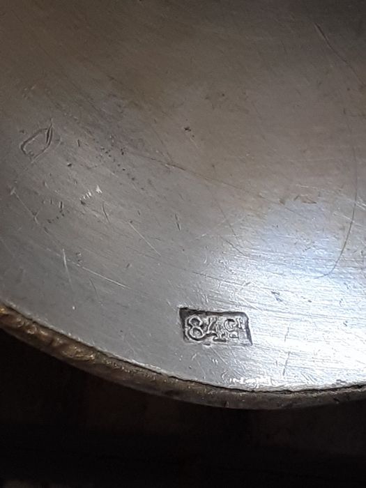 łyżka srebrna z 1767roku