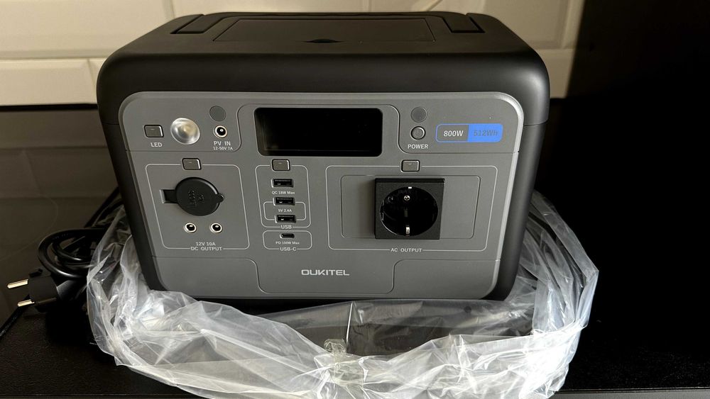 Зарядна станція OUKITEL 800 P800E (800W / 512Wh) LiFePO4 | Функція UPS