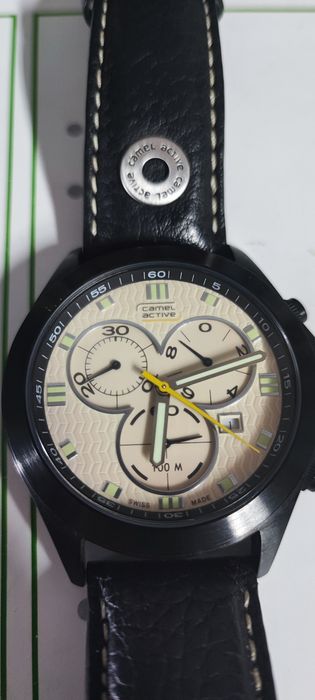Vendo relógio camel active preto como nov