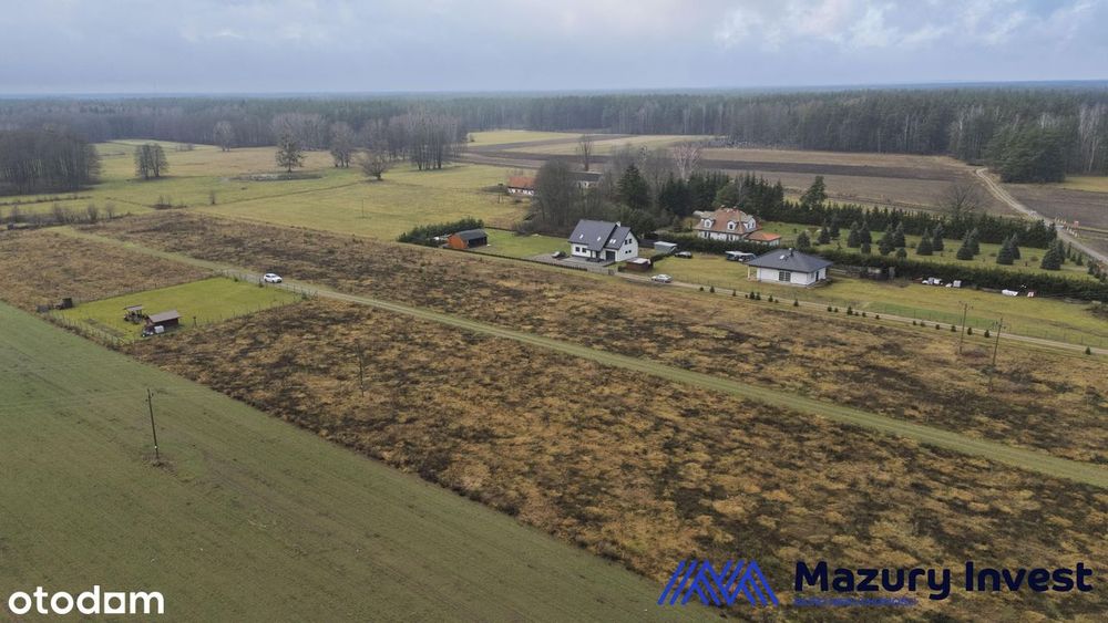 Działka budowlana w Świętajnie przy ul. Grunwaldzkiej - Widok 5