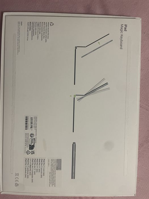 Capa Teclado | Apple Magic Keyboard iPad Pro 11" (M4/M5)