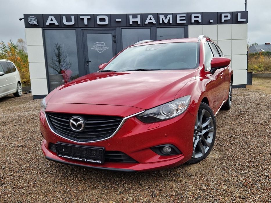 Mazda 6 2.0 165KM Navi Skóry Bose Kamera 163tys.km SERWIS ! ! !