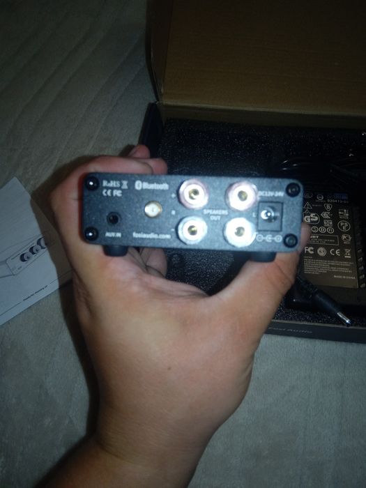 Cтерео аудиоусилитель Fosi Audio BT10A Bluetooth 5.0 2