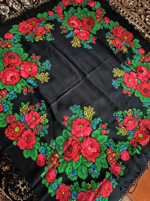 Хустка. Вінтаж. Шерсть.