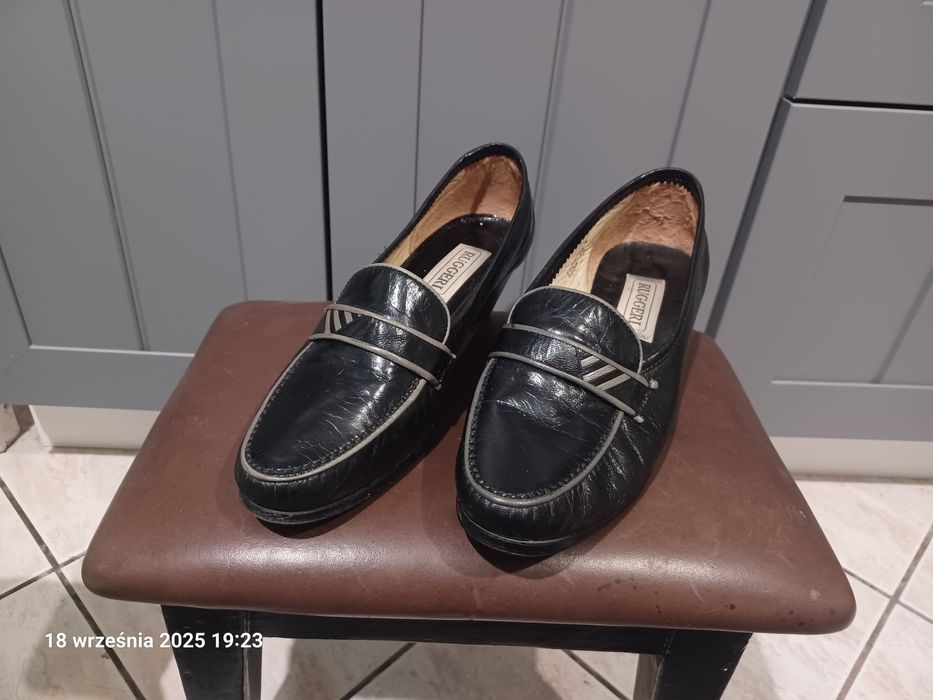 Półbuty damskie skórzane