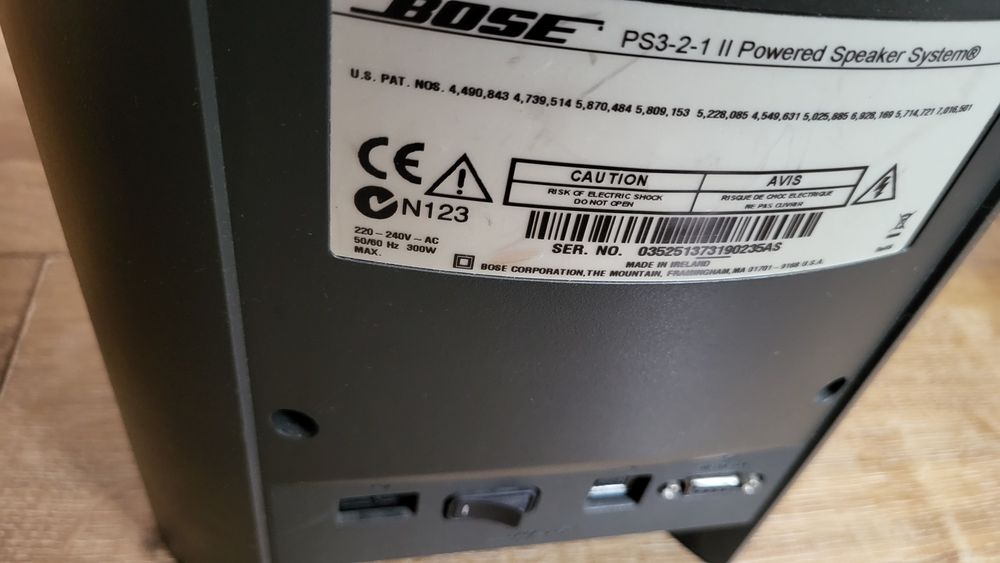 Bose Ps 3.2.1  zestaw