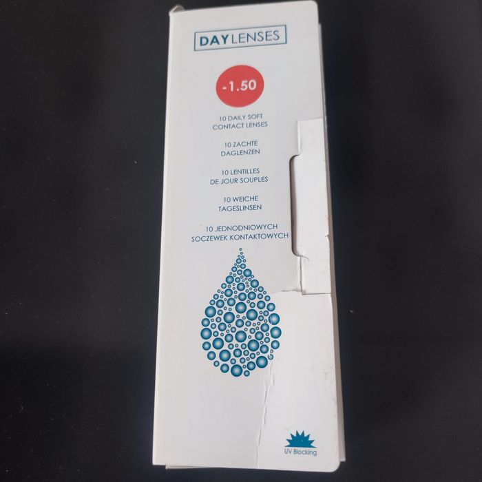 Soczewki jednodniowe - 1.5  10 sz.