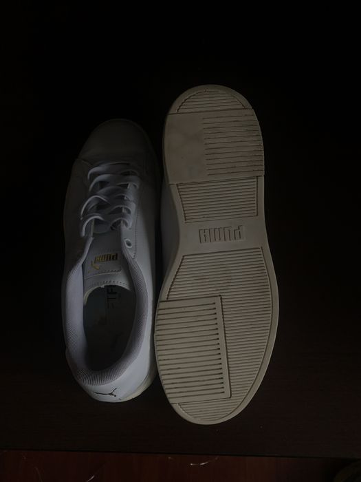 Білі кеди Puma в ідеалі 43-44