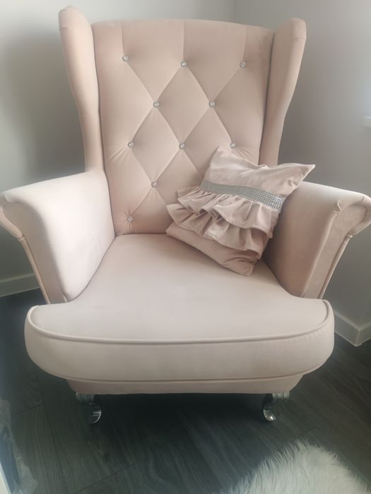 Fotel uszak Glamour