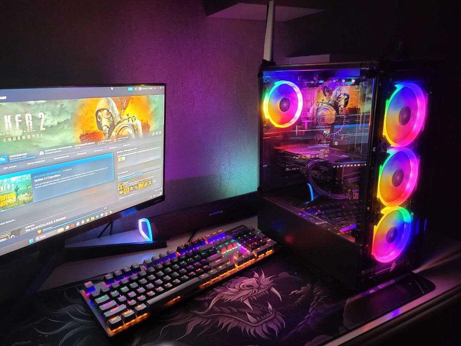 Ігровий комп'ютер | INTEL Core i5 12400F  | RTX 4060 8Gb ТОРГ!