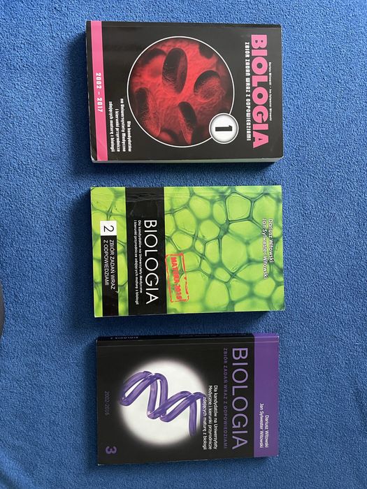 Biologia Witkowski zbiór zadań 3 części