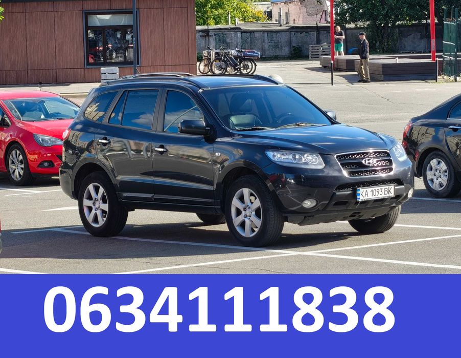 Hyundai Santa FE.   2007 год.  Автомат.