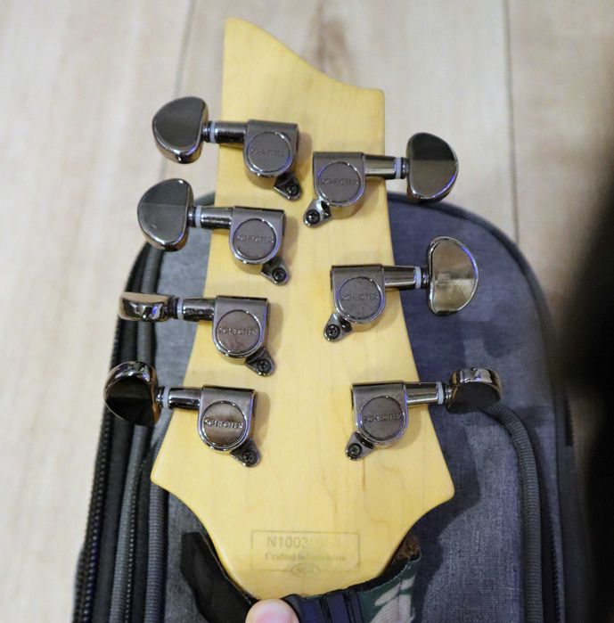Gitara Elektryczna Schecter Diamond Omen 7 Extreme BCH + Pokrowiec - Możliwa wymiana