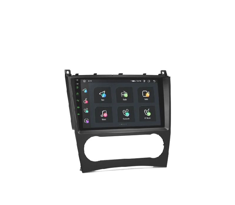 AUTO RÁDIO GPS ANDROID 13 PARA MERCEDES CLASE C W203 CLK W209 G W463