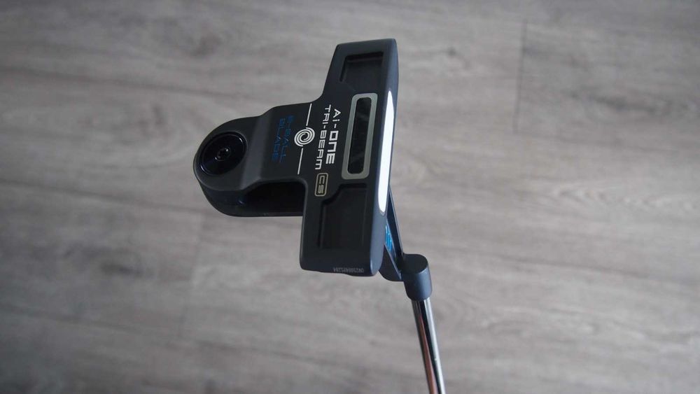 Kij do golfa Putter Odyssey Ai-ONE Tri-Beam 2-BALL BLADE CS | Mallet | Shaft Stroke Lab SL90 | Stan Idealny | 34,5 CALA