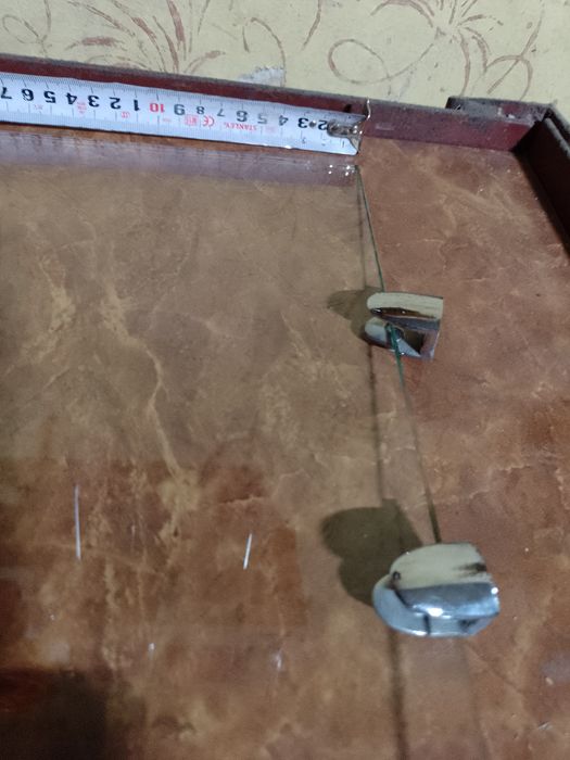 Półki szklane narożne