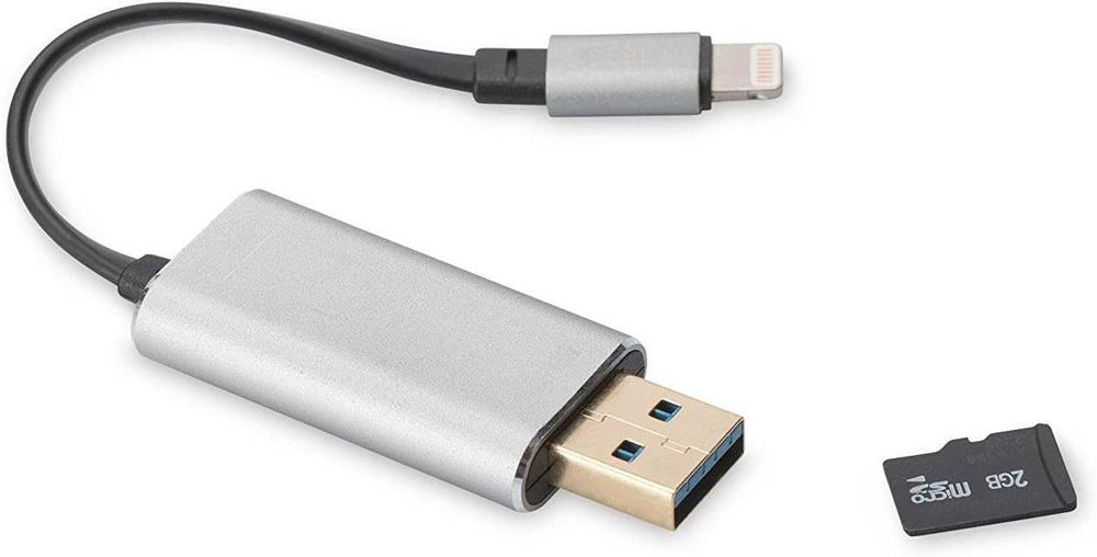 Adapter/czytnik kart SD Ednet USB Typ-C / USB