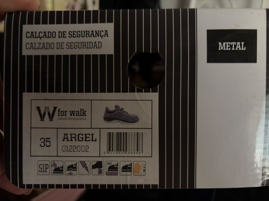 Botas biqueira de aço