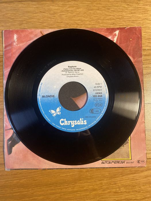 Blondie - Rapture Winyl/LP