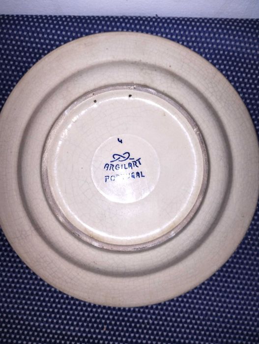 Prato e saladeiras antigas