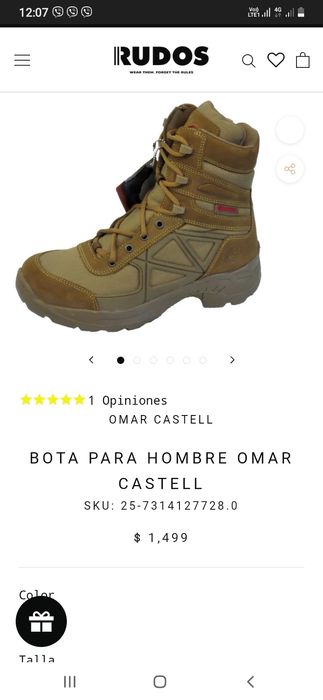 Buty Omar Kastell 43 rozmar