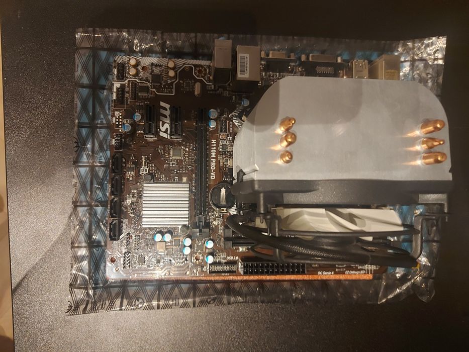 Zestaw MSI H110M PRO-VD+Intel Pentium G4500 3.50 GHz+Chłodzenie cpu