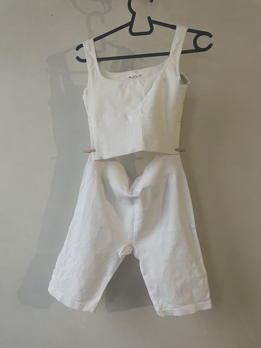 Костюм сет для залу фітнесу спорту Gymshark шорти топ