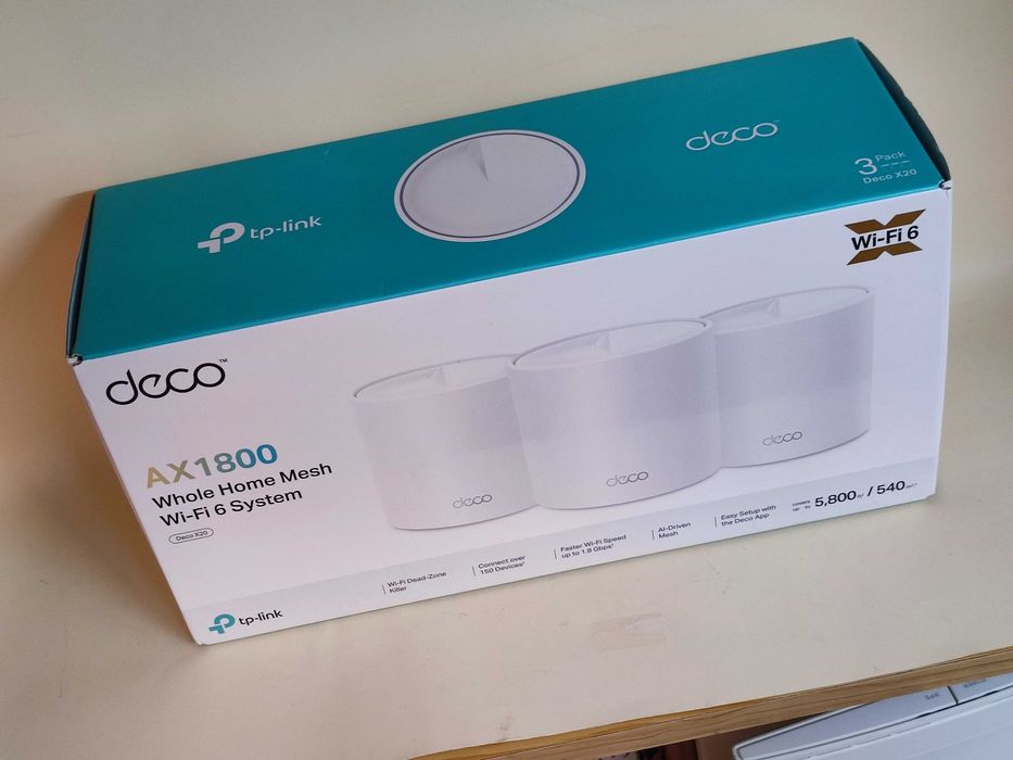 Kit 3x Deco X20 Wi-Fi 6 TP-Link